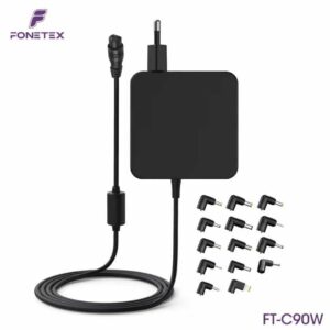 Laptop Oplader Universeel - 14x connector - 90W - FT-C90W