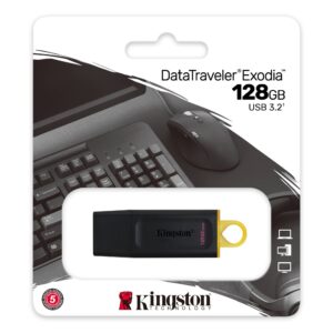 Kingston DataTraveler Exodia DTX/128GB Flash Drive USB 3.2 Gen 1
