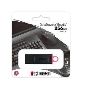 Kingston DataTraveler Exodia DTX/256GB Flash Drive USB 3.2 Gen 1