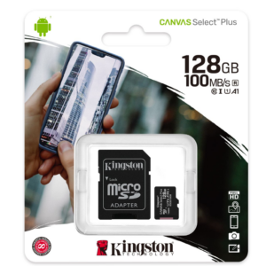 Kingston Canvas Select Plus microSD Card SDCS2 - 128GB