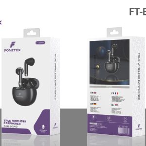 Wireless Headphones with Charging Case - Black FT-BTH01