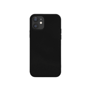 Dunne Soft Silicone Case For iPhone 12 - Zwart