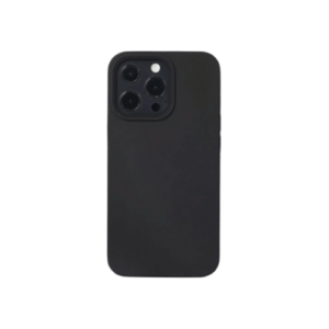 Dunne Soft Silicone Case For iPhone 15 Pro Max - Zwart