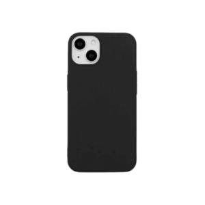 Dunne Soft Silicone Case For iPhone 15 Plus - Zwart