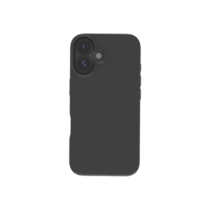 Dunne Soft Silicone Case For iPhone 16 Plus - Zwart