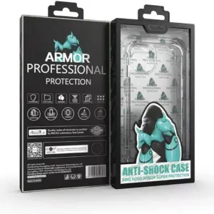 King Kong Samsung Galaxy S23 Ultra (G918) Anti Burst Case - Transparant