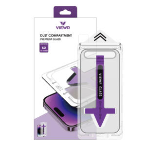 Viewr HD Clear Dust Free Tempered Glass For iPhone 14 Pro