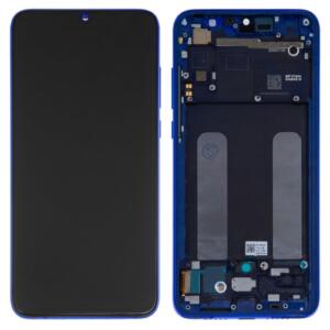 Xiaomi Mi 9 Lite Display + Digitizer + Frame (OEM) - Blue