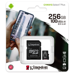 Kingston Canvas Select Plus microSD Card SDCS2 - 256GB